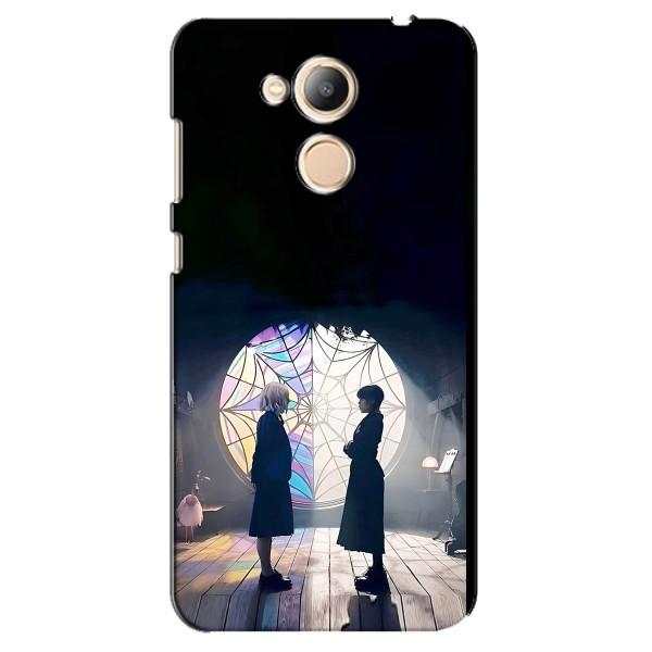Чехлы Венсдей на Huawei Honor 6c Pro Уэнсдей (AlphaPrint) – Уэнздей и Инид