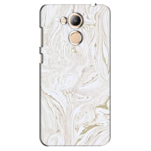 Мраморный чехол на Huawei Honor 6c Pro (VPrint) – Белый мрамор