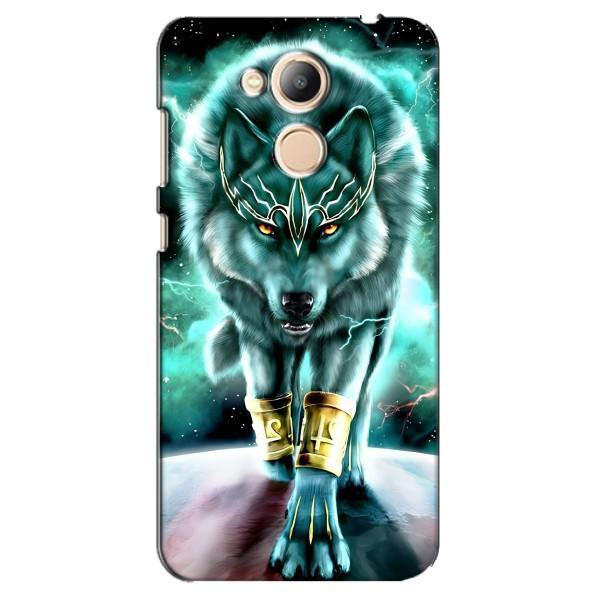 Защитные чехлы для Хонор 6С Про (AlphaPrint) (ХИТ продаж) ВОЛК – Яркий волк