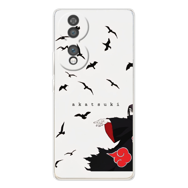 Чехлы на тему: Итачи Учиха для Huawei Honor 70 (AlphaPrint) – Akatsuki