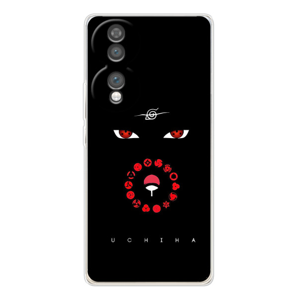 Чехлы на тему: Итачи Учиха для Huawei Honor 70 (AlphaPrint) – глаза Итачи