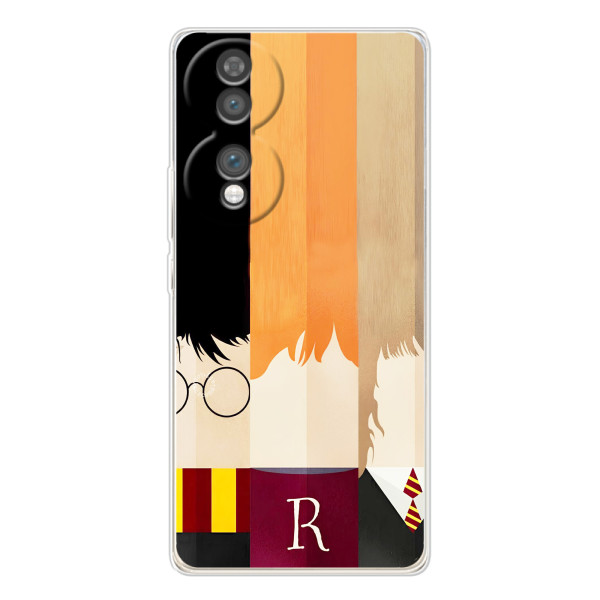 Чехлы с Гарри Поттером для Huawei Honor 70 (AlphaPrint) – обложка Гарри Поттера