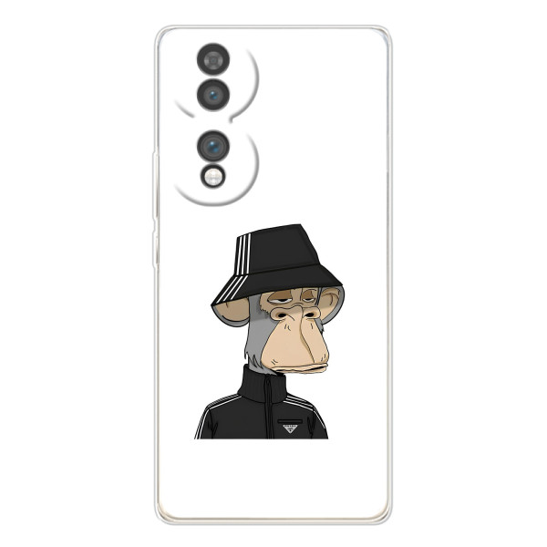 Чехлы с Обезьянами NFT для Huawei Honor 70 (AlphaPrint)