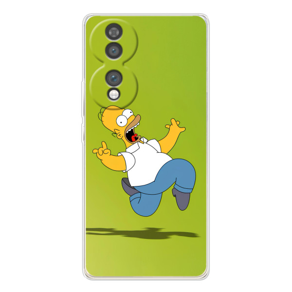Чехол с Симпсонами для Huawei Honor 70 (VPrint)