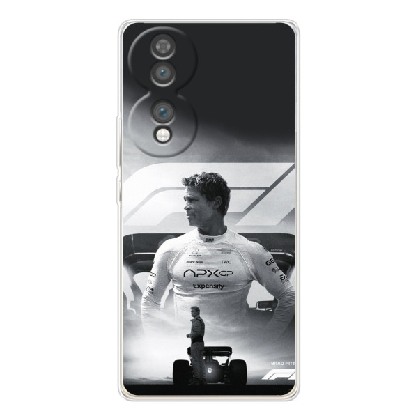 Чехол с прнтом Формула 1 на Huawei Honor 70 – Фон Формула-1