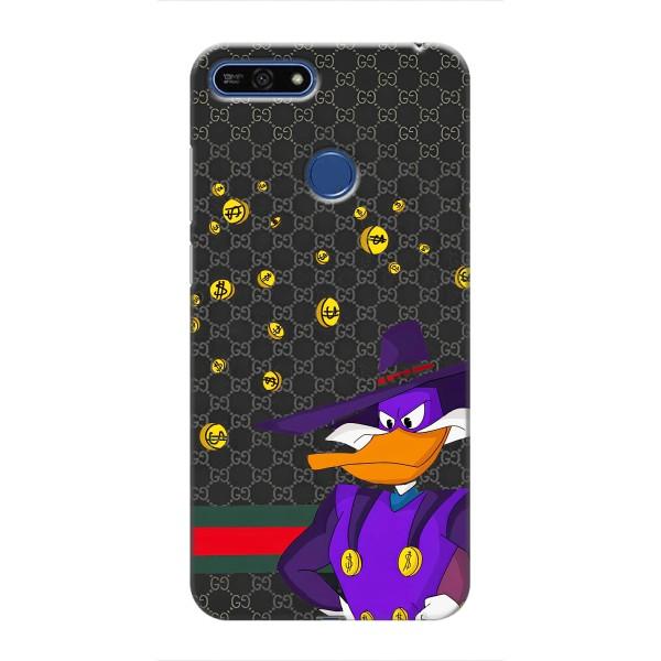 Брендновые Чехлы для Huawei Honor 7A Pro - (PREMIUMPrint) – Утка Гуччи