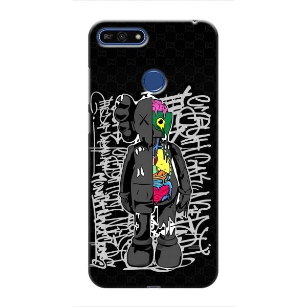 Чехлы для Huawei Honor 7A Pro - Bearbrick Louis Vuitton (PREMIUMPrint) – Стиль Bearbrick