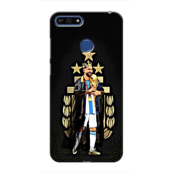 Чохли для Huawei Honor 7A Pro (Leo чемпіон) (AlphaPrint) – Мессі Король