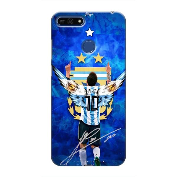 Чохли для Huawei Honor 7A Pro (Leo чемпіон) (AlphaPrint) – Мессі збірна