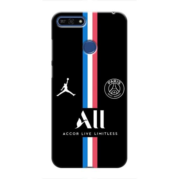Чехлы PSG для Huawei Honor 7A Pro (AlphaPrint) – футболка ПСЖ