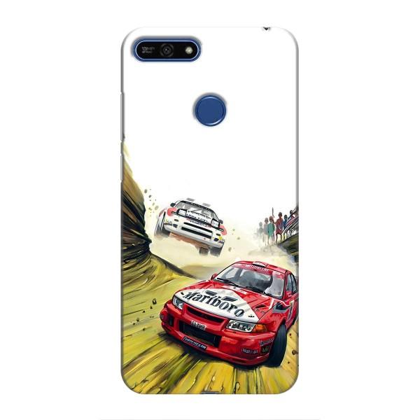 Чохли з Машинами на Хуавей Оноор 7А Про (VPrint) – Гоночні Тачки