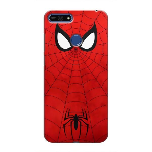 Чохол з людиною павуком для Huawei Honor 7A Pro - (AlphaPrint) – Павук (Марвел)