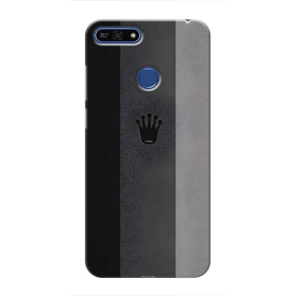 Чехол с Короной   Хуавей Хонор 7А Про - (AlphaPrint) – Коронка