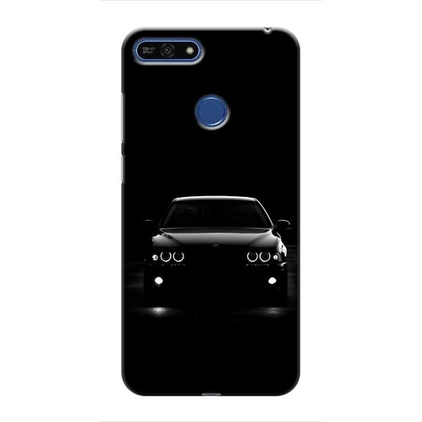 Чехол для Хуавей Хонор 7А Про - с принтом БМВ (AlphaPrint) – Машина BMW
