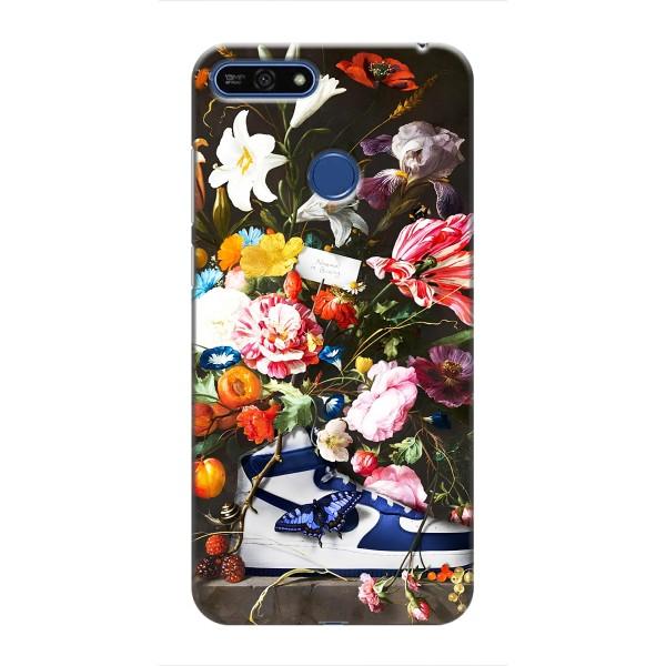 Чехол для Huawei Honor 7A Pro - с принтом Найк (AlphaPrint) – Стиль Найк