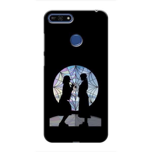 Чехлы Венсдей на Huawei Honor 7A Pro Уэнсдей (AlphaPrint) – комната Уэнздей