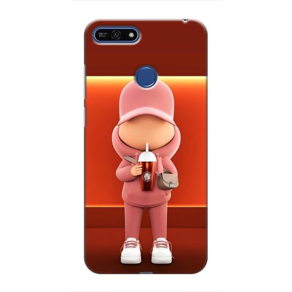 Крутые Чехлы Луи Виттон для Huawei Honor 7A Pro (AlphaPrint) – С Кофе