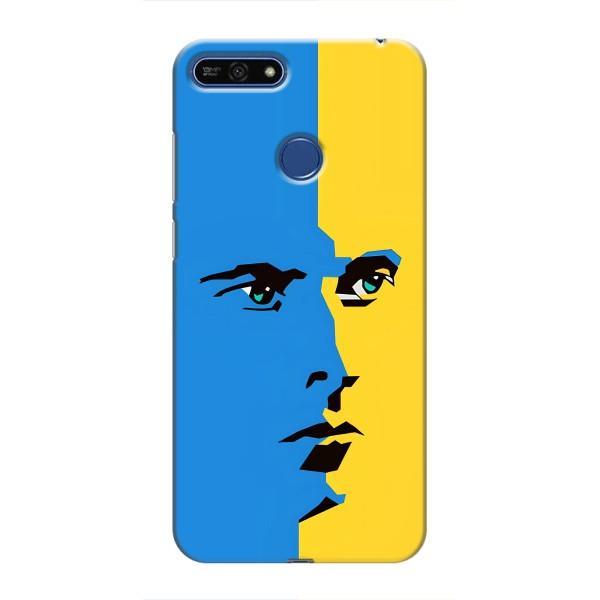 Украинские Чехлы для Huawei Honor 7A Pro с картинкой УПА (AlphaPrint) – Степан Бандера