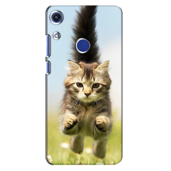 Чехлы с Котиками для Huawei Honor 8A (VPrint) – Прыжок кота