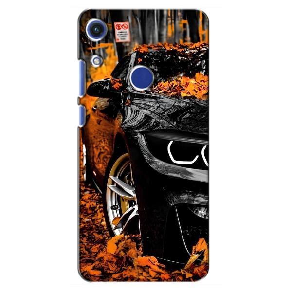 Чехлы с Машинами на Хуавей Хонор 8А (VPrint) – Черная Машина