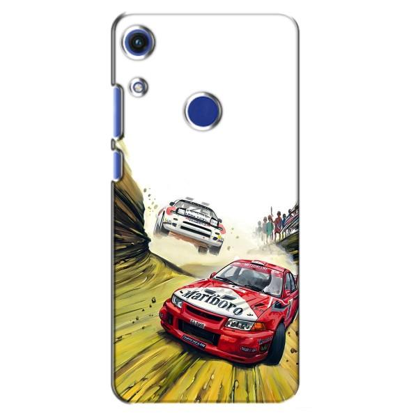 Чехлы с Машинами на Хуавей Хонор 8А (VPrint) – Гоночные Тачки
