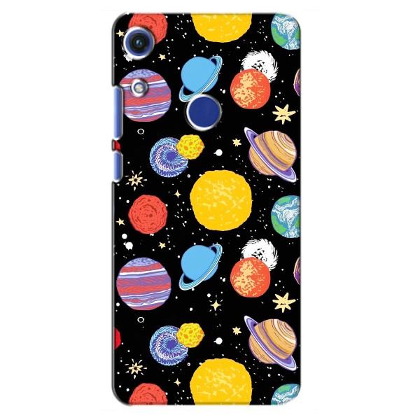 Космические Чехлы для Хуавей Хонор 8А (VPrint) – Рисованные планеты