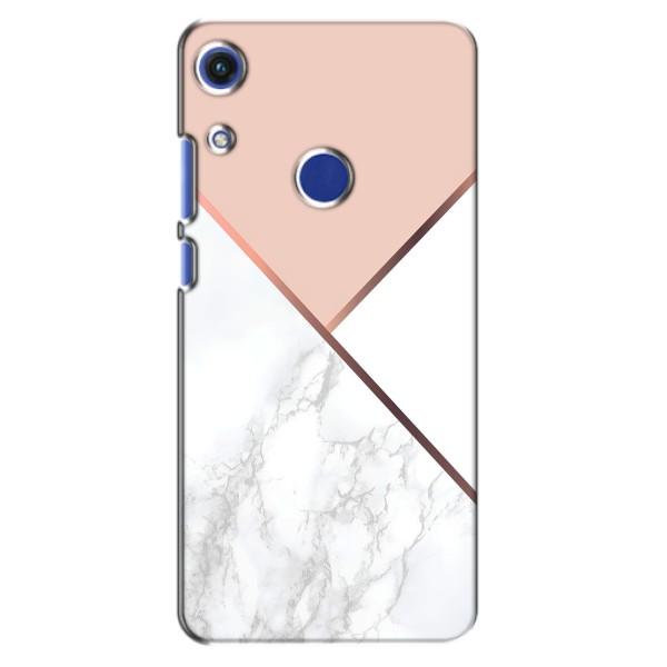 Мраморный чехол на Huawei Honor 8A (VPrint) – Тройной мрамор