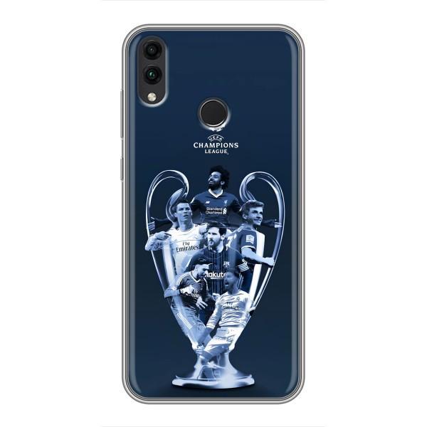 Чехлы для Huawei Honor 8X (VPrint) - Футбольные клубы – Кубок ЛЧ