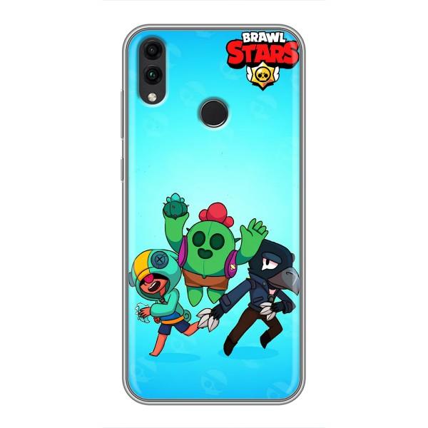 Чехлы Brawl Stars для Huawei Honor 8X (AlphaPrint) – Трио героев
