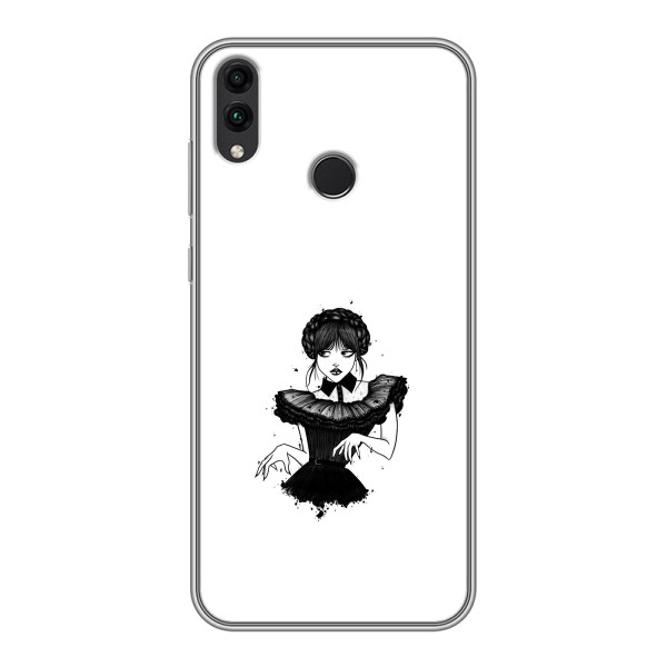 Чохли Венсдей на Huawei Honor 8X Уенсдей (AlphaPrint) – танець Венздей