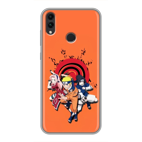 Naruto Anime Чехлы для Хуавэй Хонор 8Х (AlphaPrint) – команда Наруто
