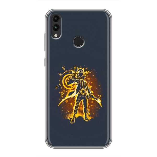 Naruto Anime Чехлы для Хуавэй Хонор 8Х (AlphaPrint) – золотой Наруто