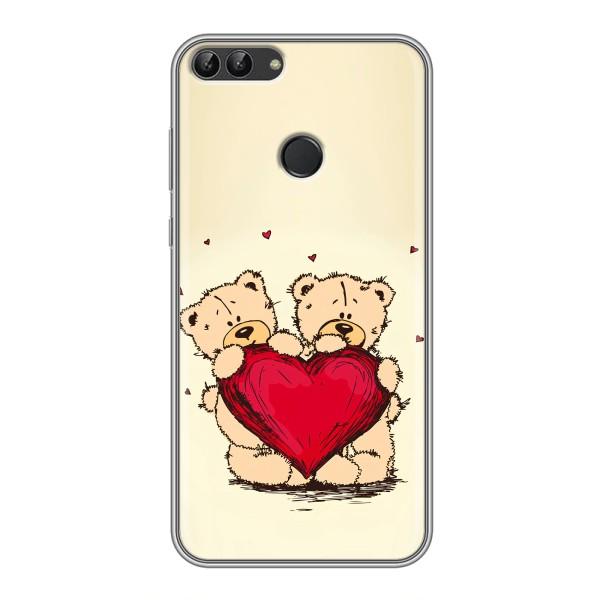 Чехлы для любимой на Хуавей Хонор 9 Лайт (VPrint) – Медвежата