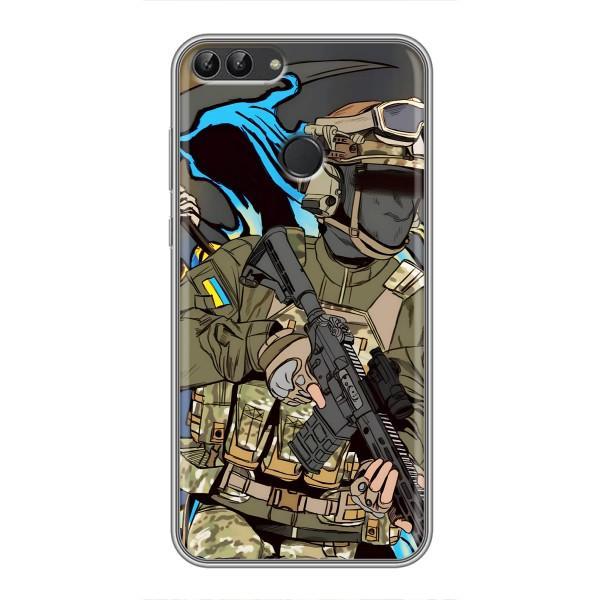 Чехлы с картинкой ЗСУ для Huawei Honor 9 Lite (AlphaPrint) – Воин ВСУ