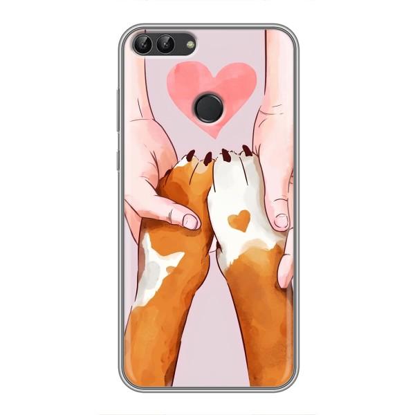 Чехлы с собаками для Huawei Honor 9 Lite (VPrint) – Любовь к собакам