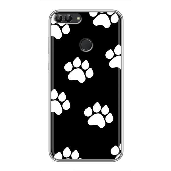 Чехлы с собаками для Huawei Honor 9 Lite (VPrint) – Следы собаки