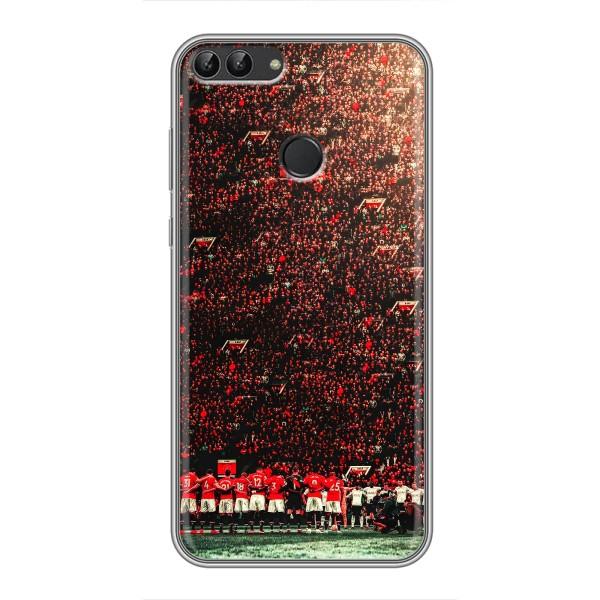 Чохол Манчестер Юнайтед для Хуавей Хонор 9 Лайт (AlphaPrint) – фанати Манчестер Юнайтед