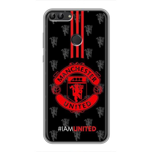 Чохол Манчестер Юнайтед для Хуавей Хонор 9 Лайт (AlphaPrint) – лого МЮ