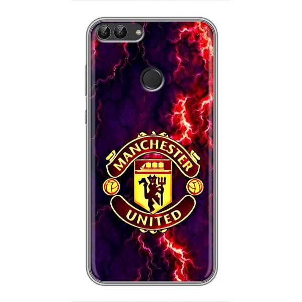 Чохол Манчестер Юнайтед для Хуавей Хонор 9 Лайт (AlphaPrint) – вогняний Манчестер