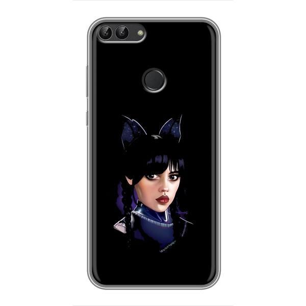 Чохли Венсдей на Huawei Honor 9 Lite Уенсдей (AlphaPrint) – серйозна Венздей