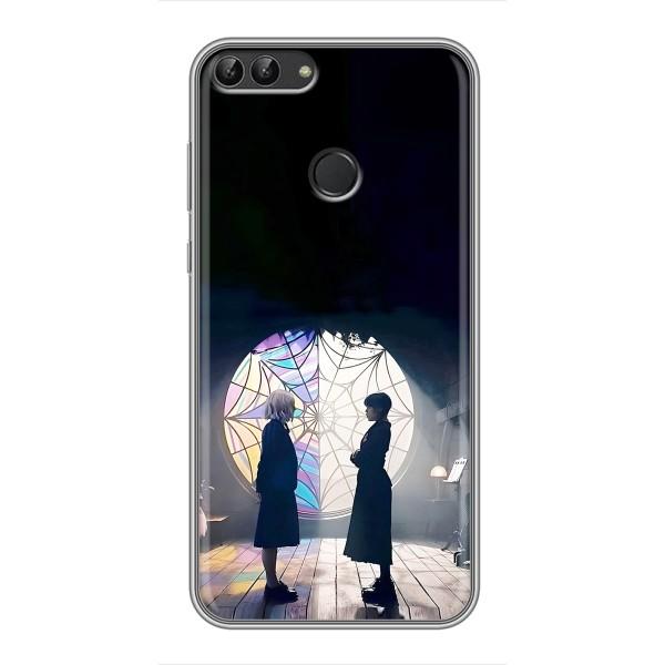 Чохли Венсдей на Huawei Honor 9 Lite Уенсдей (AlphaPrint) – Венздей та Інід
