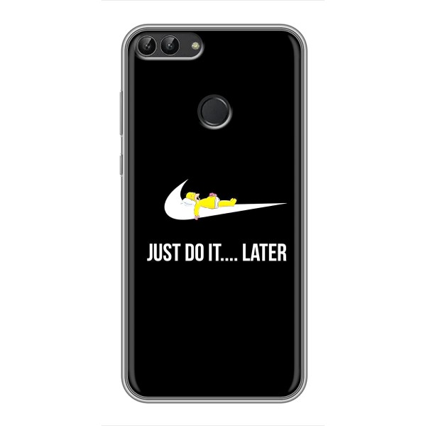 Чехол с логотипом Найк на Huawei Honor 9 Lite – Nike just do it