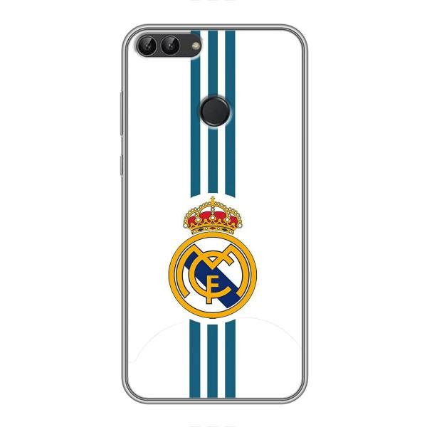 ФК Реал Мадрид чохли для Huawei Honor 9 Lite (AlphaPrint) – Реал Мадрид на білому