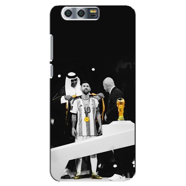 Чехлы для Huawei Honor 9, Glory 9, STF (Leo чемпион) (AlphaPrint) – Месси в накидке