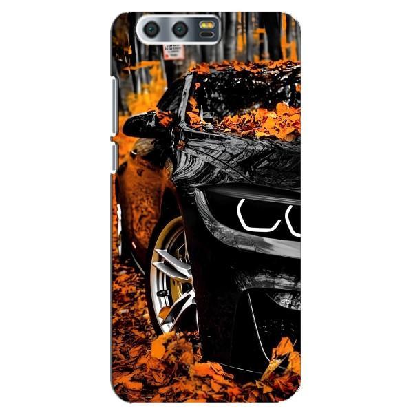 Чехлы с Машинами на  Хуавей Хонор 9, Глори 9, СТВ (VPrint) – Черная Машина
