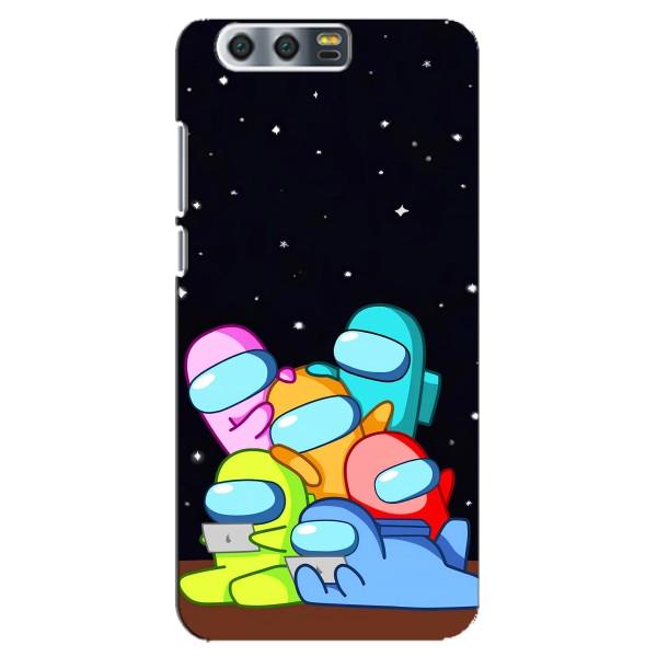 Чехол Амонг Ас для Huawei Honor 9, Glory 9, STF (AlphaPrint) – Скины в космосе