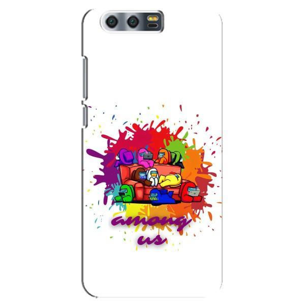 Чехол Амонг Ас для Huawei Honor 9, Glory 9, STF (AlphaPrint) – Яркий АмонгАс