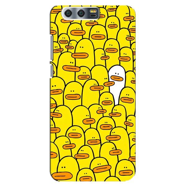 Чохол з принтом для . Хуавей . Онор 9, . Ґлорі 9, . СТФ - (Прикольні) (AlphaPrint) – Біла уточка