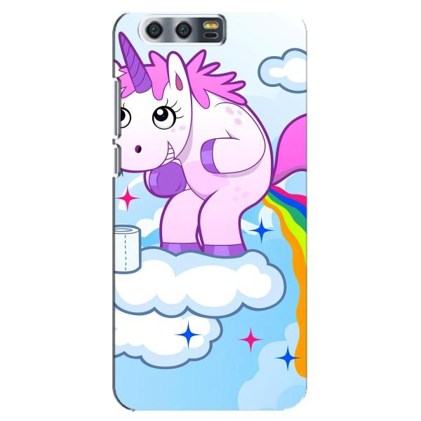 Чехол Unicorn на Huawei Honor 9, Glory 9, STF – Радуга единорожка