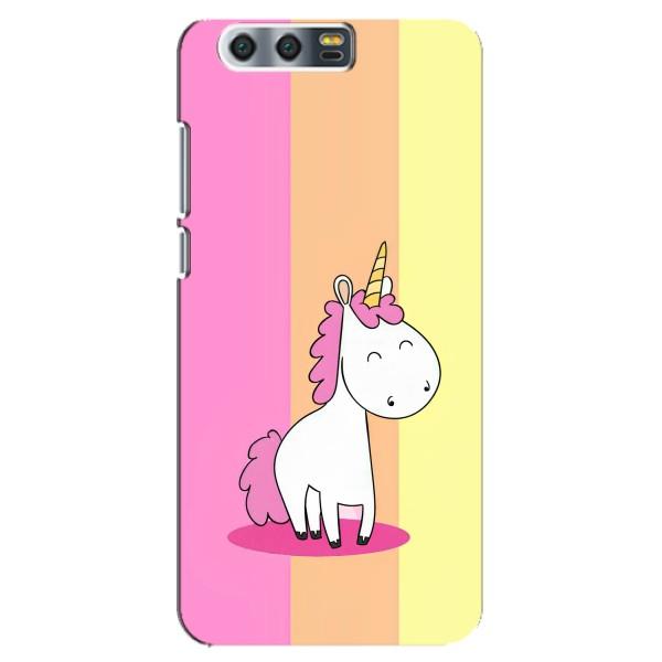 Чехол Unicorn на Huawei Honor 9, Glory 9, STF – Радужный Единорог